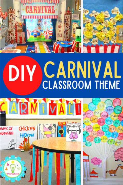 Carnival Classroom Theme Inspiration to Make School Fun