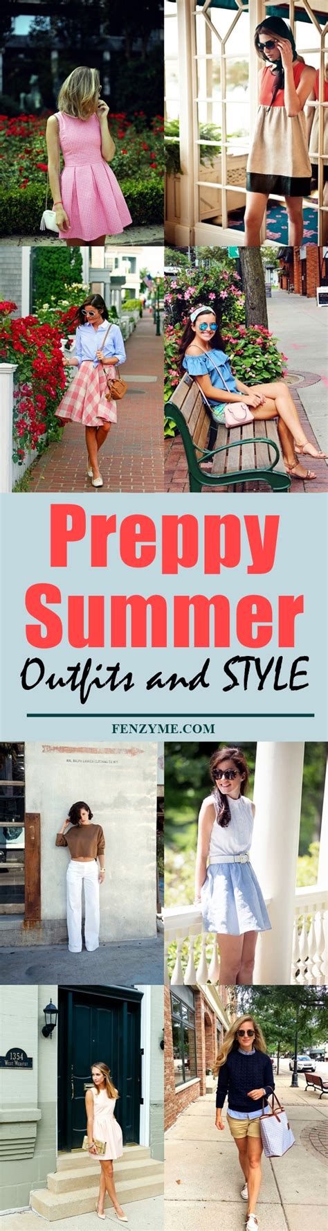 45 Preppy Summer Outfits And Style For Fashionfreaks