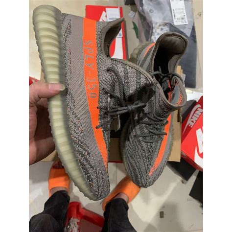 Adidas 2023hot Kanye West X Yeezy 350 Boost V2 Beluga Steel Greybelugasolar Red Bb1826