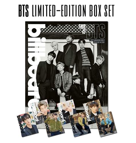 BTS BILLBOARD MAGAZINE LIMITED EDITION BOX SET PREORDER Hobbies Toys