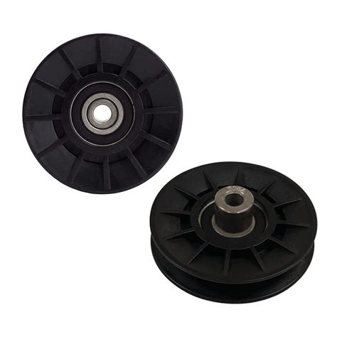 V Groove Idler Pulley And Flat Idler Pulley Set 532194327 532194326