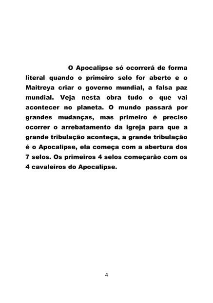 Os Sete Selos Do Apocalipse Por Eliel Roshveder Agbook