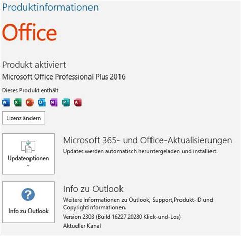 Một Số Thành Phần Của Microsoft Office 2016 2019 được đổi Thành