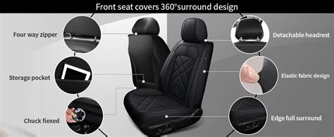 Amazon TTX LIGHTING Car Seat Covers Fit For Ford Maverick 2022