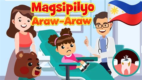 Magsipilyo Araw Araw Brush Teeth Song Flexy Bear Original Awiting