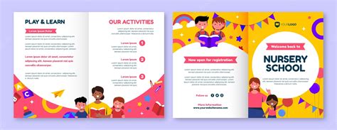 Play School Brochure Templates – Rebeccachulew.com