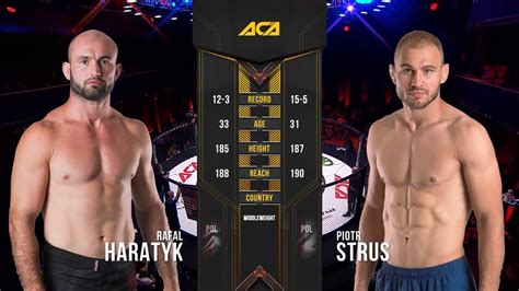 Рафал Харатык vs Петр Штрус Rafal Haratyk vs Piotr Strus ACA 109