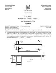 Cvg Final Exam Pdf Universit D Ottawa University Of Ottawa