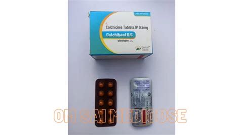 Colchiheal Colchicine Tablets Mg At Rs Stripe Zycolchin Tablet