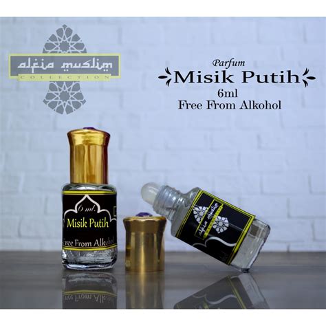 Jual Minyak Wangi Misik Putih Parfum Free From Alkoholkemasan Ml