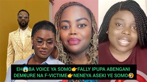 EHBA VOICE YA SOMOFALLY IPUPA ABENGANI DEMURE NA F VICTIMENENEYA