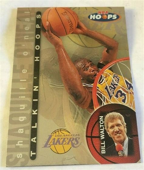 1997 98 NBA Hoops Talkin Hoops Shaquille O Neal 14 LA