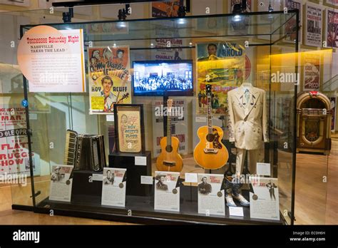 Tennessee Nashville Country Music Hall Of Fame And Museum Stock Photo