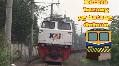 Kereta Barang Menuju Stasiun Nambo Youtube