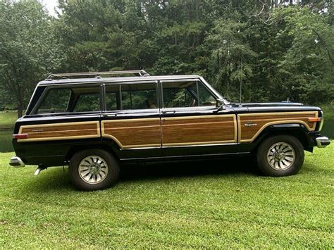 1986 Jeep Grand Wagoneer Black With 170000 Miles Available Now For Sale Photos Technical