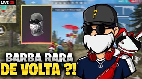 FREE FIRE AO VIVO BARBINHA DE VOLTA LIVE ON FALCAO 007 YouTube