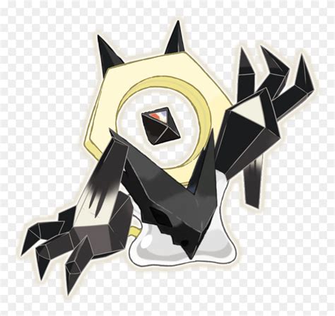 Pokemon Necrozma Cute Symbol Emblem Grenade Hd Png Download