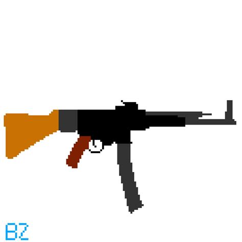 STG 44 Assault Rifle Pixel Art Battlefield Amino Amino