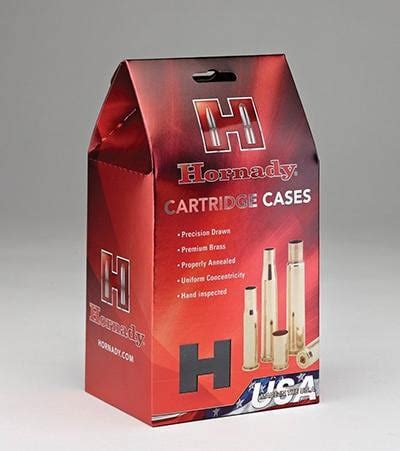 Hornady Unprimed Brass Rifle Cartridge Cases Krag Rd