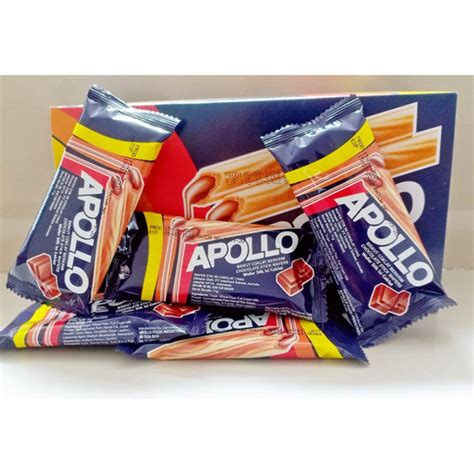 Jual Apollo Wafer Stick Chocolate Wafer Stick Apollo Wafer Coklat