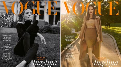 Fashion News Angelina Jolie Graces The Cover Of British Vogue And It