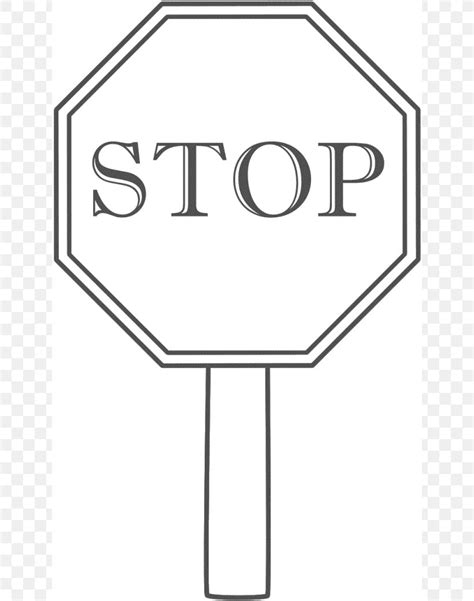 Stop Sign Black And White Clip Art, PNG, 640x1040px, Stop Sign, Area, Black And White, Blog ...