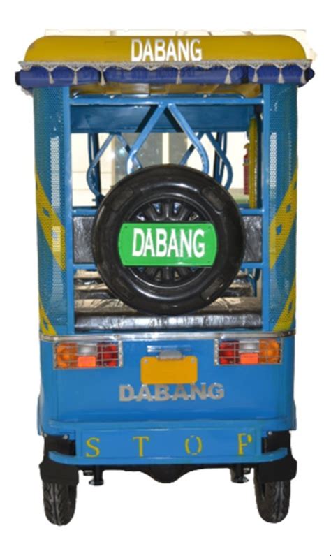 Dabang Pro Eco Friendly Battery Operated E Rickshaw At Rs E