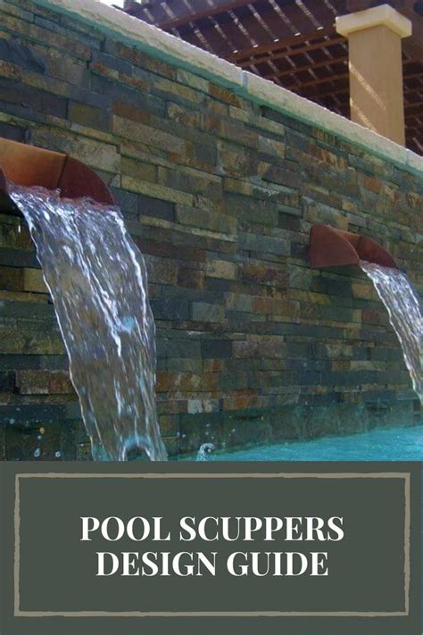 Pool Scupper Designs in 2022 | Pool designs, Pool installation, Cool swimming pools