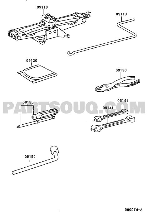 Engine Fuel Tool Lexus LEXUS RX300 MCU10L AWPGKA MCU1 Parts Catalogs