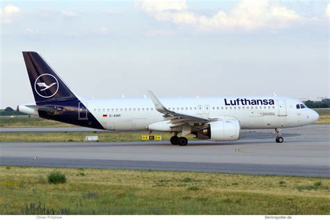 Lufthansa Airbus A Neo D Ainr Berlin Spotter De