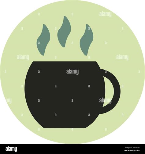 Hot Tea Illustration On A White Background Stock Vector Image Art Alamy