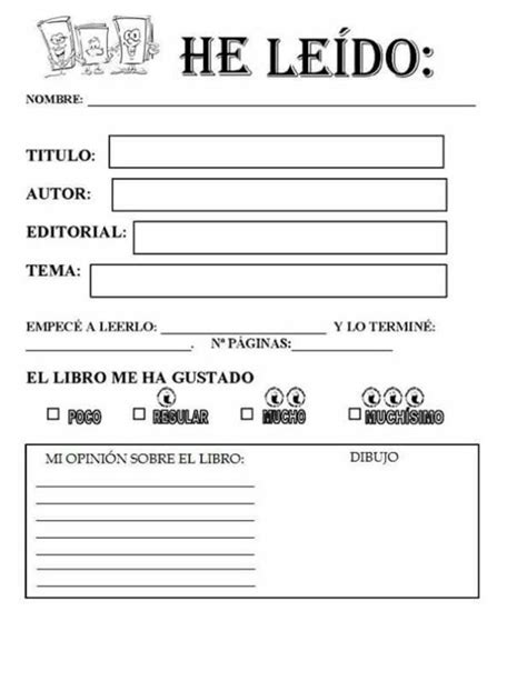 Reportes De Lectura 002 Imagenes Educativas Bilingual Classroom Reading Activities Reading