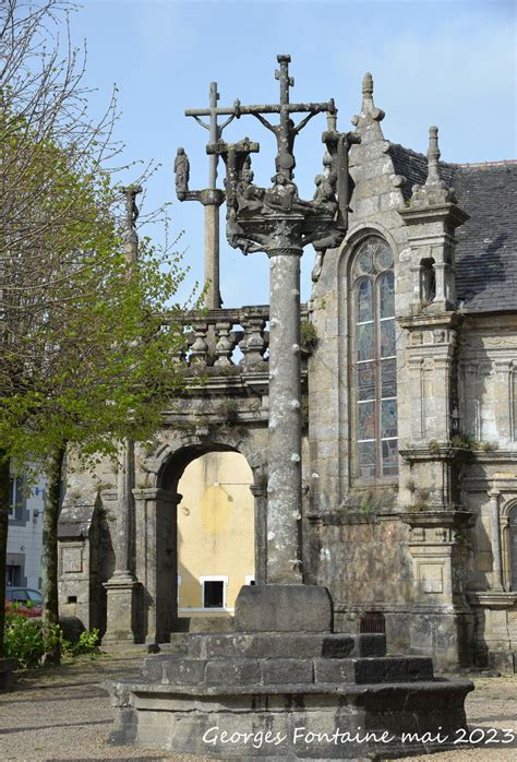 Enclos Paroissial De Lampol Guimiliau Finist Re Georges Fontaine