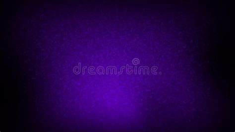 Purple Color Glowing Technology Particle Moving Over Dark Background