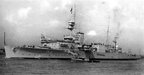 Hms Vindictive Rn Cavendish Class Cruiser