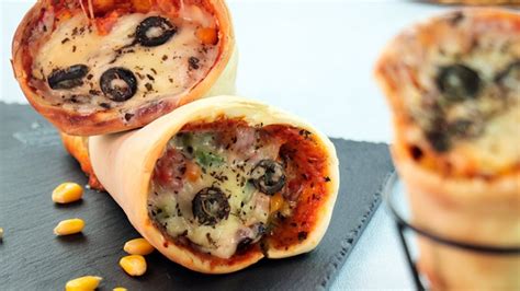 Pizza Cone Recipe By Sooperchef Iftar Recipes Youtube