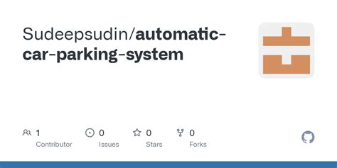 GitHub - Sudeepsudin/automatic-car-parking-system