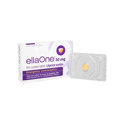 Ellaone Emergency Contraception 1 x 30mg Tablet | Pharmacy2U