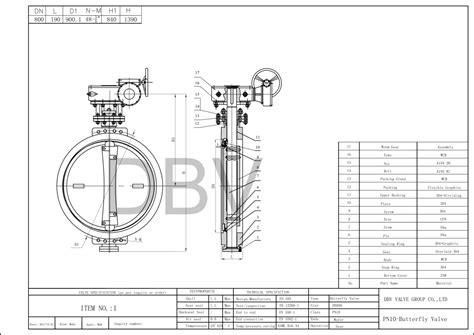 Worm Gear Wafer Metal To Metal Triple Offset Butterfly Valve Wafer