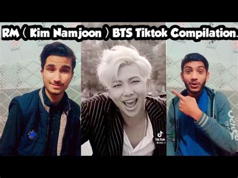 Crazy Boy Reaction On Rm Kim Namjoon Tiktok Compilation Bts Army