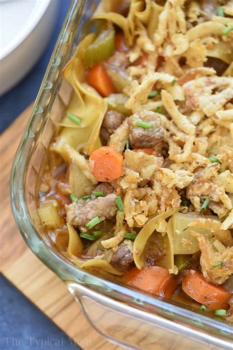 This Easy Beef Stew Casserole Is Comfort Food At It S Finest Packed With Tender Meat A Thick