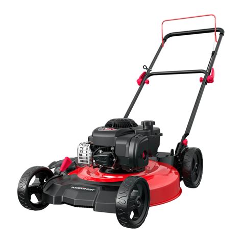 Powersmart B8621c Gas Lawn Mower Manual Manualslib