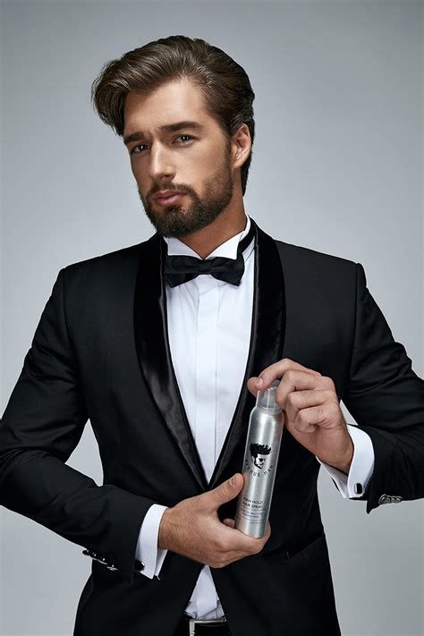 Firm Hold Hair Spray - Hair Product for Men, Contains Organic Extracts ...