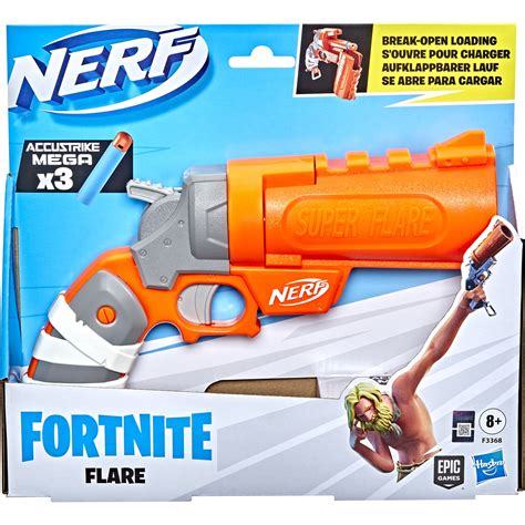 Бластер Nerf Fortnite - Flare, 3 стрели - eMAG.bg