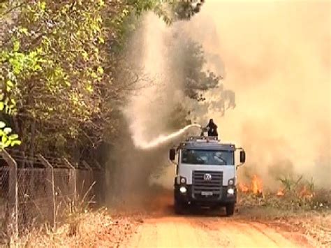 G1 Incêndio próximo a condomínio assusta moradores em Araçatuba