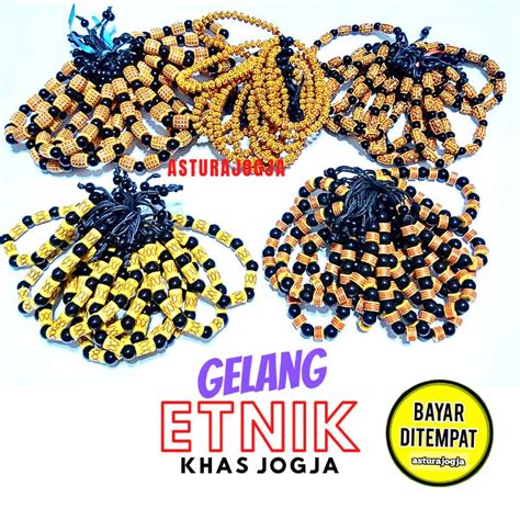 Jual Gelang Etnik Jogja Pria Wanita Souvenir Oleh Oleh Malioboro Jogja