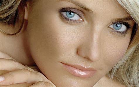 Cameron Diaz Blue Eyes Wallpaper Rosto Feminino Rosto Looks