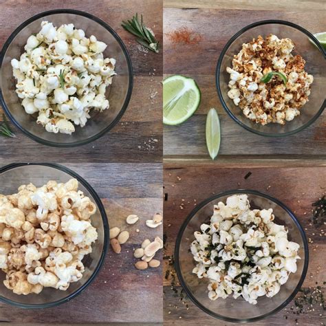 Smart snacking: Four homemade popcorn recipes