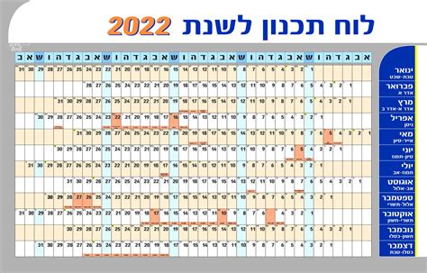 לוח תכנון שנתי לבתי עסק ולפרטיים מגוון 2002