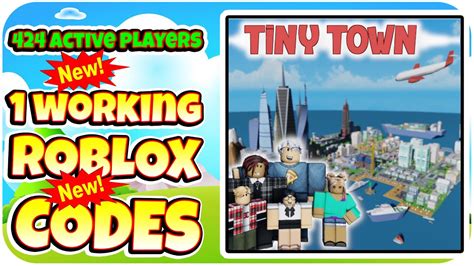 NEW CODES Tiny Town Tycoon By Great Scott Tiny Town Tycoon Roblox